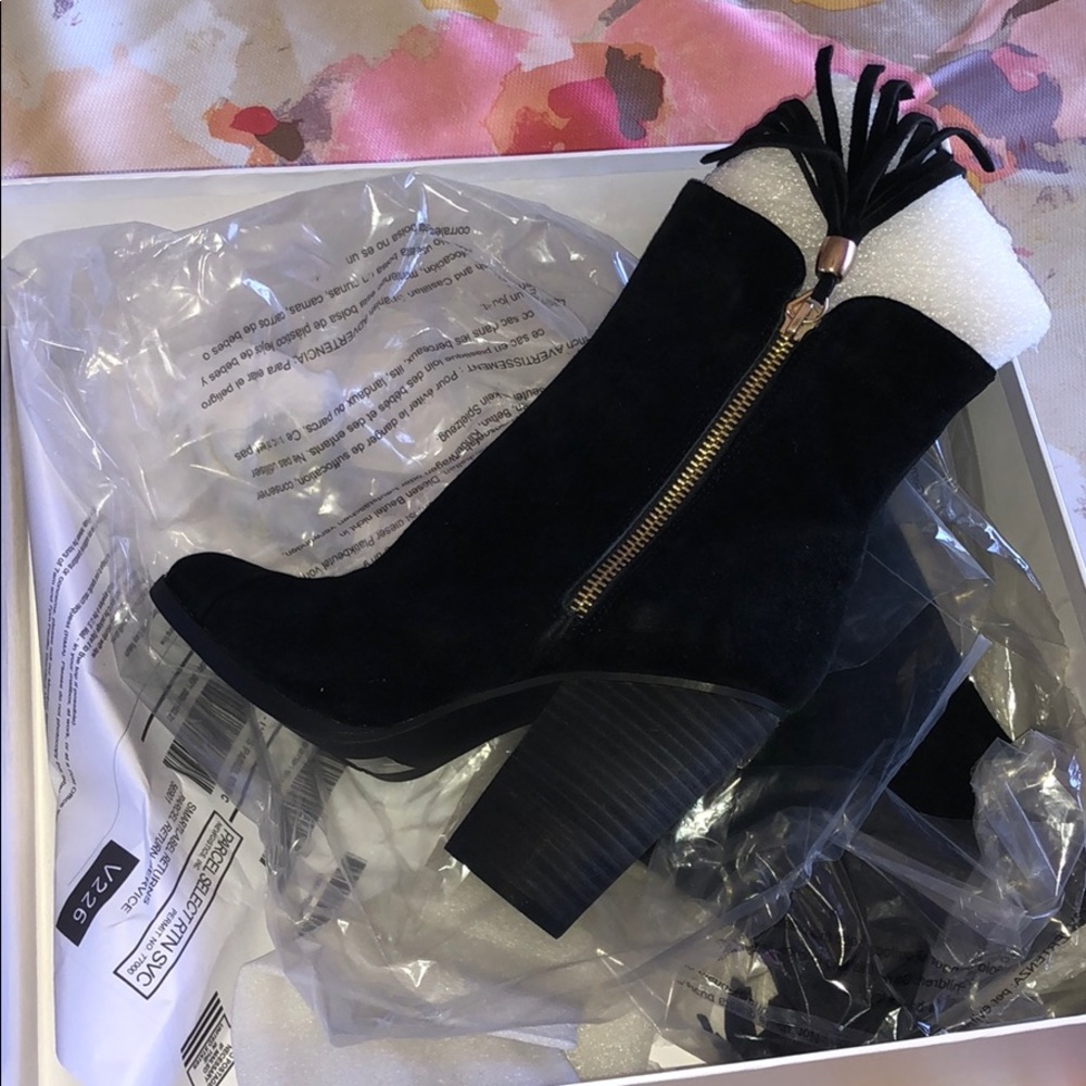 Black booties